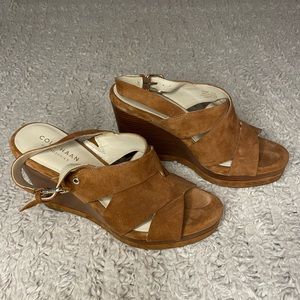 NWOT - Cole Haan Suede Wedge